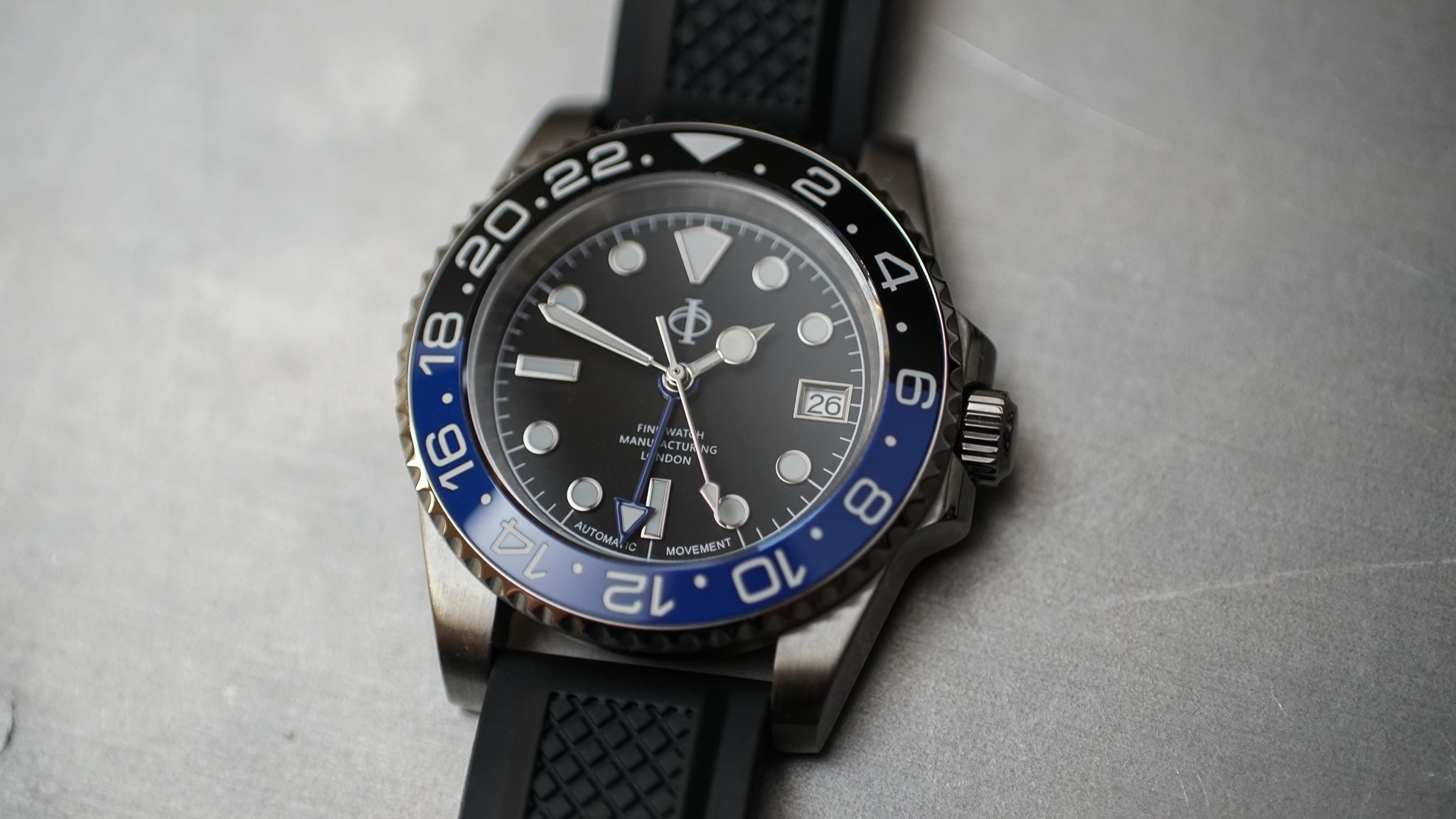 Watchmaking kit - Diver One GMT - Batman - Ref. 23118