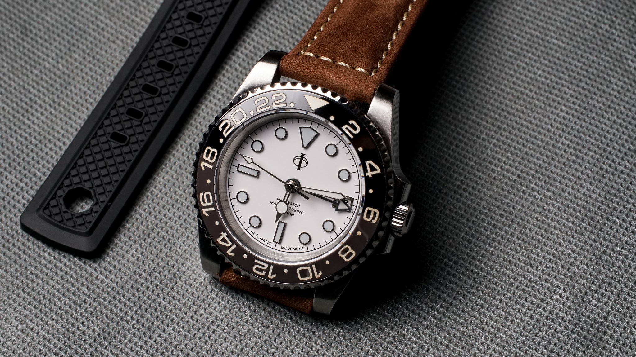 Watchmaking kit - Diver One GMT - Grey Black - Ref. 23118