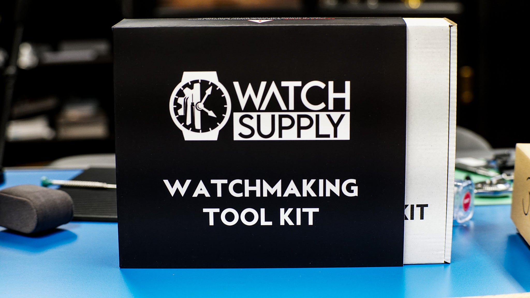 Full watchmaking tool kit