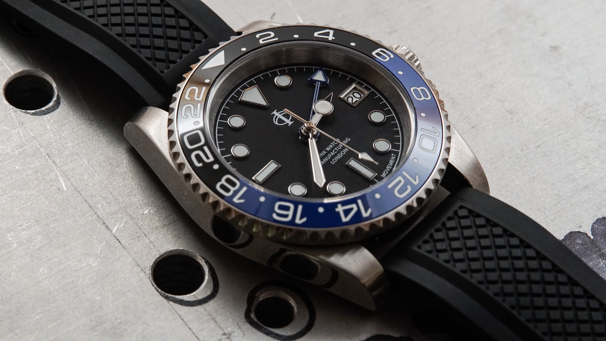 Watchmaking kit - Diver One GMT - Batman - Ref. 23118