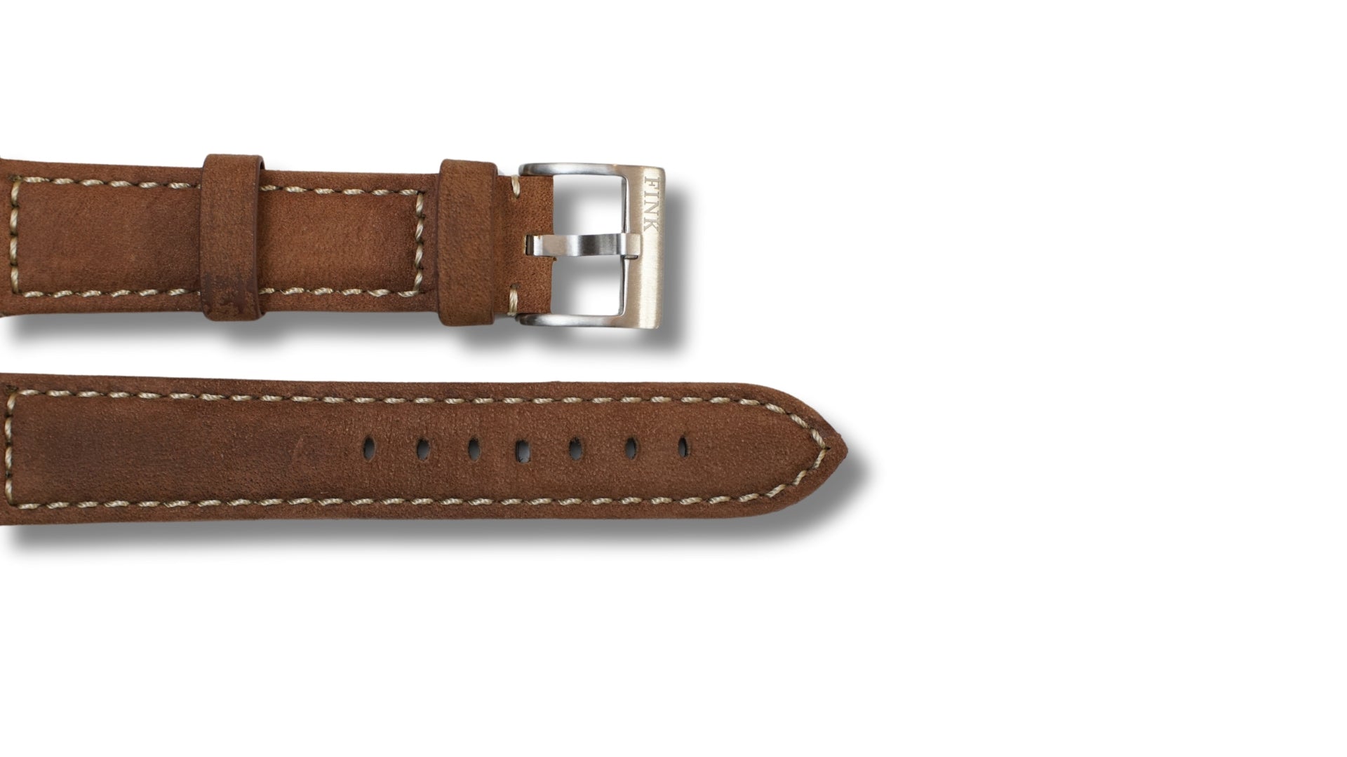 Italian Leather strap - Light Brown - 20mm